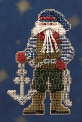 Mill Hill Boatswain Santa Cross Stitch Kit 2010 Seafaring Santas  MH200303