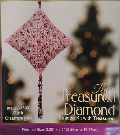 Mill Hill Tiny Treasured Diamond - Pink Champagne MH22-3303