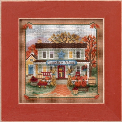 Mill Hill Country Store Cross Stitch Kit 2017 Buttons & Beads MH141722