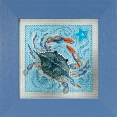 Mill Hill Crab Cross Stitch Kit 2018 Buttons & Beads MH141811