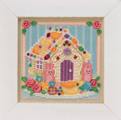 Mill Hill Sugar Cookie House Cross Stitch Kit Buttons & Beads MH141914