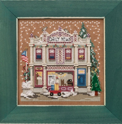 Mill Hill Daily News Cross Stitch Kit 2013 Buttons & Beads MH141934