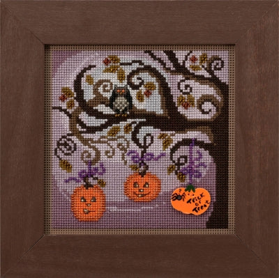 Mill Hill Pumpkin Tree Cross Stitch Kit 2020 Buttons & Beads MH142025