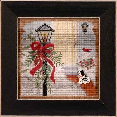 Mill Hill Christmas Welcome Cross Stitch Kit 2020 Buttons & Beads MH142031