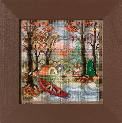 Mill Hill Outdoor Adventure Cross Stitch Kit 2016 Buttons & Beads MH142124