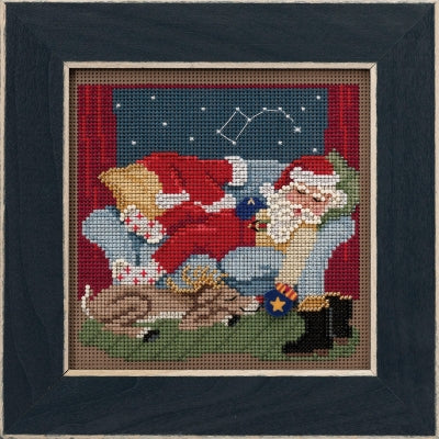 Mill Hill Good Night Santa Cross Stitch Kit 2021 Buttons & Beads MH142133