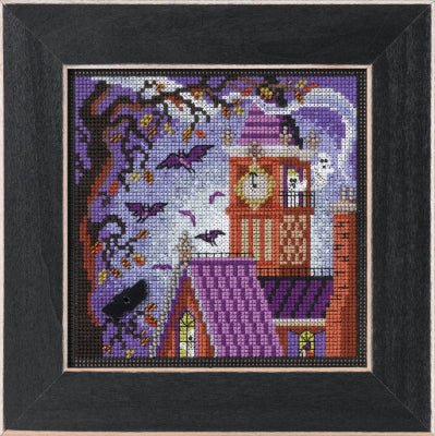 Mill Hill Haunted Tower Cross Stitch Kit Buttons & Beads MH142226