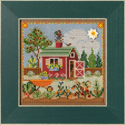 Mill Hill Potting Shed Cross Stitch Kit Buttons & Beads MH142313