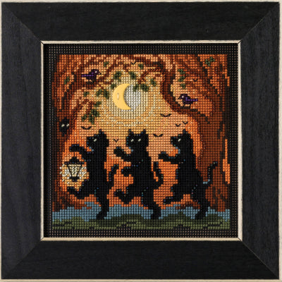 Mill Hill Into the Woods Cross Stitch Kit Buttons & Beads MH142326