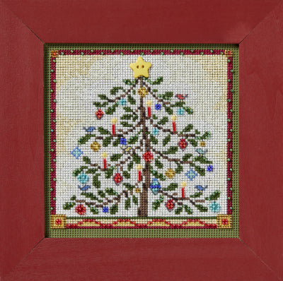 Mill Hill Feather Tree Cross Stitch Kit 2024 Buttons & Beads MH142435