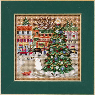Mill Hill Holiday Square Cross Stitch Kit Buttons & Beads MH142535