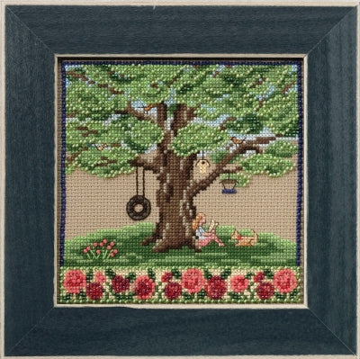 Mill Hill Mighty Oak Quartet Cross Stitch Kit - Summer Oak MH171713