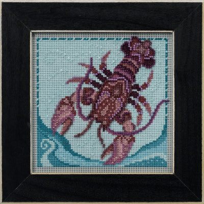 Mill Hill Marine Life Quartet Cross Stitch Kit - Lobster MH172212