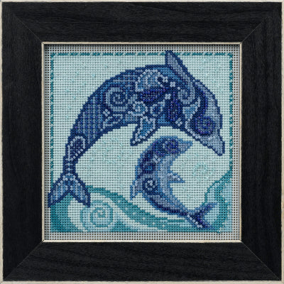 Mill Hill Marine Life Quartet Cross Stitch Kit - Dolphin MH172213