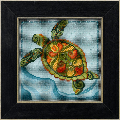 Mill Hill Marine Life Quartet Cross Stitch Kit - Turtle  MH172214