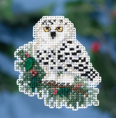 Mill Hill Winter Holiday Ornaments - Snowy Owlet MH18-1633