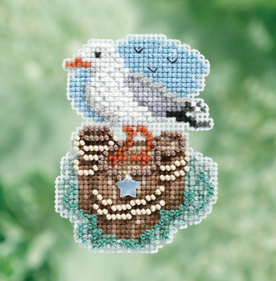 Seagull cross stitch kit