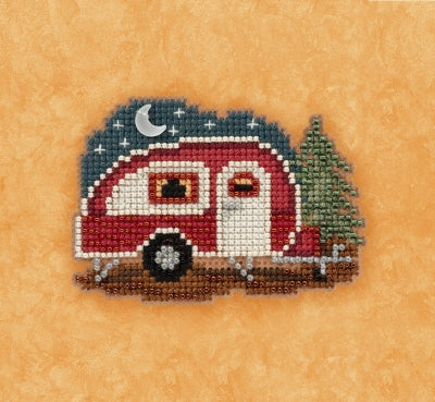 Mill Hill Happy Camper Cross Stitch Kit MH181721