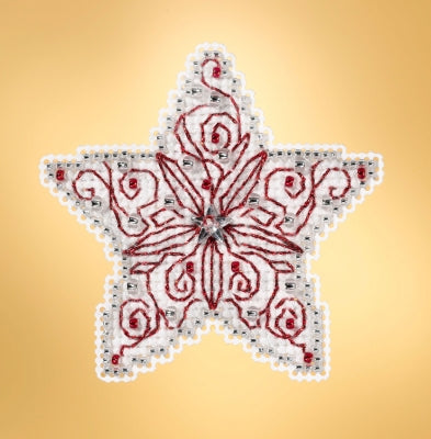 Mill Hill Winter Holiday Ornaments - Filigree Star MH18-1932