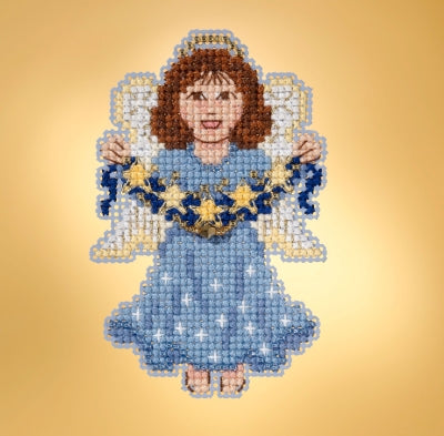Mill Hill Winter Holiday Ornaments - Celestial Angel Cross Stitch Kit MH18-1936