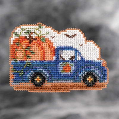 Mill Hill Pumpkin Delivery Cross Stitch Kit MH182124