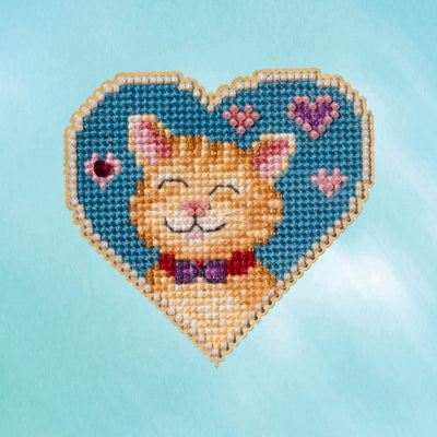 Mill Hill Kitty Love Cross Stitch Kit MH182312