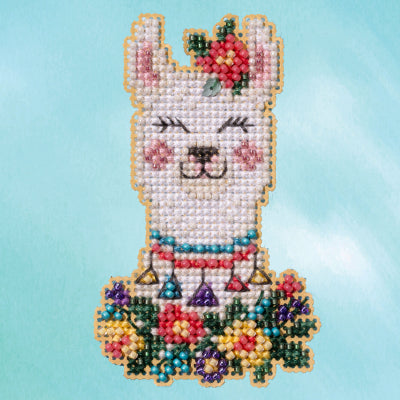 Mill Hill Little Llama Cross Stitch Kit MH182316