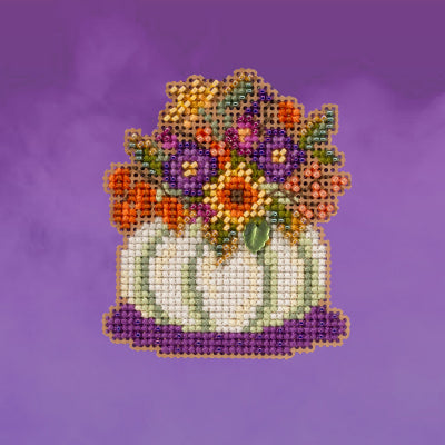 Mill Hill Pumpkin Bouquet Cross Stitch Kit MH182321