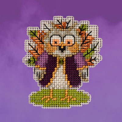 Mill Hill Turkey Owl Cross Stitch Kit MH182323