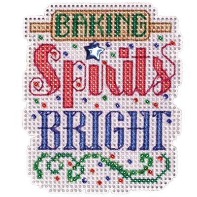 Mill Hill Winter Holiday Ornaments - Baking Spirits Bright Cross Stitch Kit MH18-2335