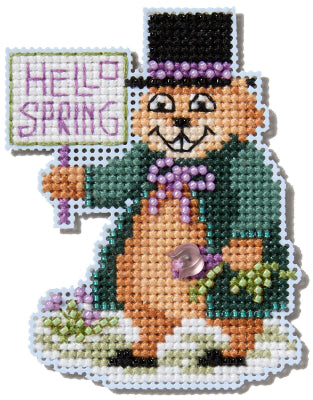 Mill Hill Winter Holiday Collection - Groundhog Day MH18-2531