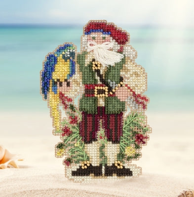 Mill Hill Caribbean Santas - Trinidad Santa Cross Stitch Kit  MH201732