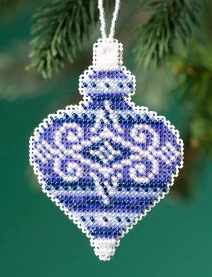 Mill Hill Beaded Holiday Ornaments - Sapphire Opal MH21-1915