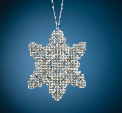 Mill Hill Beaded Holiday Ornaments - Crystal Snowflake MH21-2011