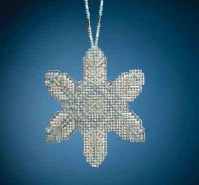 Mill Hill Beaded Holiday Ornaments - Opal Ice Snowflake MH21-2013