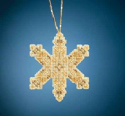 Mill Hill Beaded Holiday Ornaments - Victorian Snowflake MH21-2014