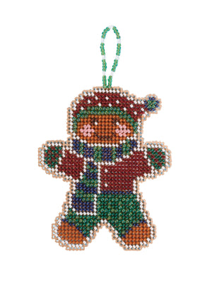 Mill Hill Beaded Holiday Ornaments - Gingerbread Lad MH21-2111