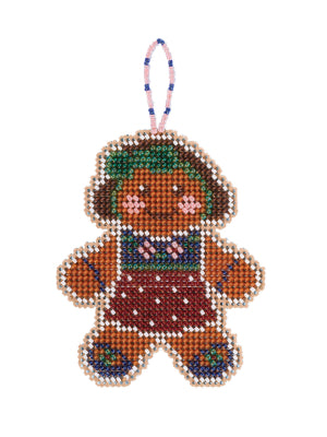 Mill Hill Beaded Holiday Ornaments - Gingerbread Lass MH21-2113