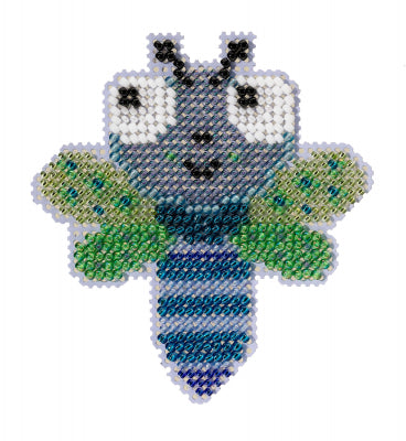 Mill Hill Springtime Dragonfly Beaded Cross Stitch Kit MH21-2214