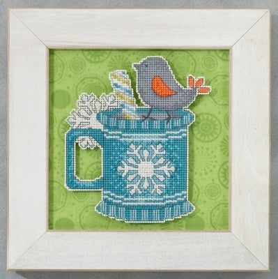 Mill Hill Debbie Mum Winter Cheer Cross Stitch Kit -Peppermint Tweet DM205102