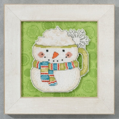 Mill Hill Debbie Mum Winter Cheer Cross Stitch Kit -Frosty Mug DM205103