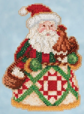 Mill Hill Jim Shore Early Morning Santa Cross Stitch Kit JS205104