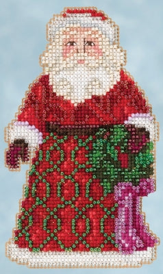 Mill Hill Jim Shore Greetings Santa Cross Stitch Kit JS205105