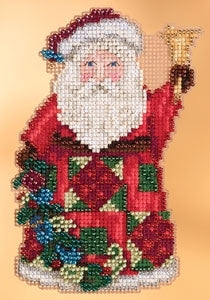 Mill Hill 2013 Jim Shore Glad Tiding Santa Cross Stitch Kit JS203103