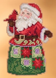 Mill Hill Jim Shore Festival Friends Santa Cross Stitch Kit JS203106