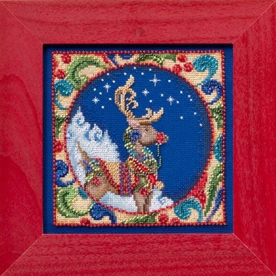 Mill Hill Jim Shore Cross Stitch Kit -Reindeer JS30-4101