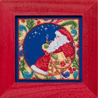 Mill Hill Jim Shore Cross Stitch Kit -Santa JS30-4102