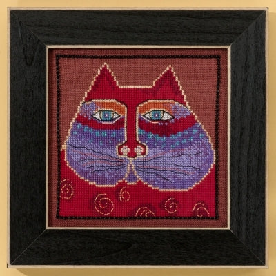 Mill Hill Laurel Burch Red Cat Cross Stitch Kit LB30-5115