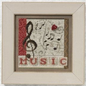 Mill Hill Buttons & Beads Cross Stitch Kit - Melody design  MH141201