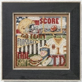 Mill Hill Football Hero Cross Stitch Kit 2011 Buttons & Beads MH141202